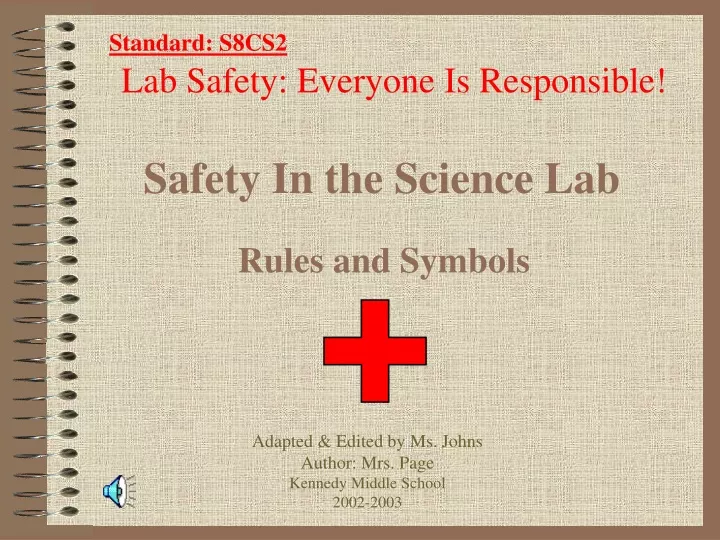 safety in the science lab