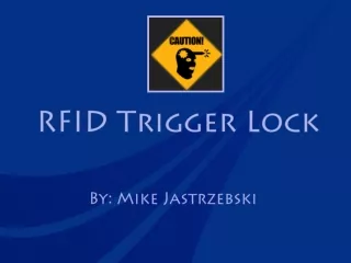 RFID Trigger Lock