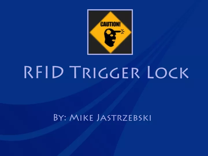 rfid trigger lock