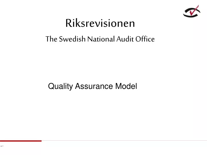 riksrevisionen the swedish national audit office