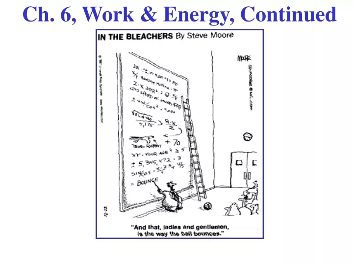 ch 6 work energy continued