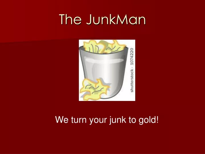 the junkman