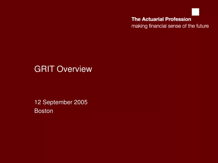 grit overview