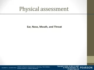 Physical assessment