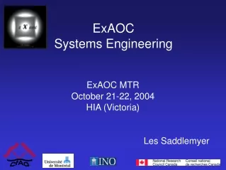 ExAOC Systems Engineering