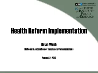 Health Reform Implementation