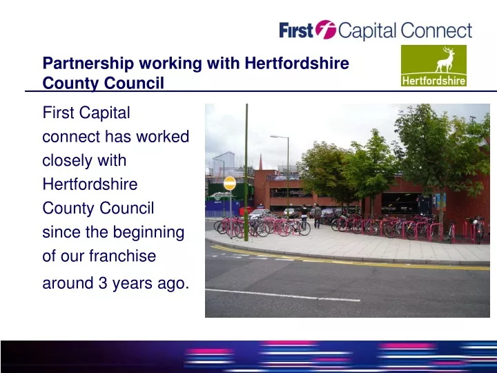 partnership working with hertfordshire county council