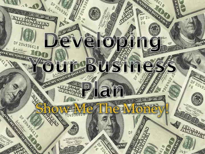 developing your business plan