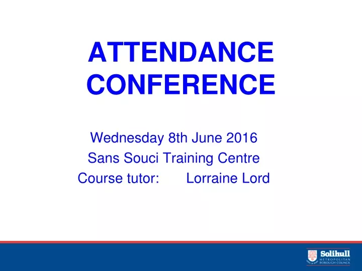 attendance conference