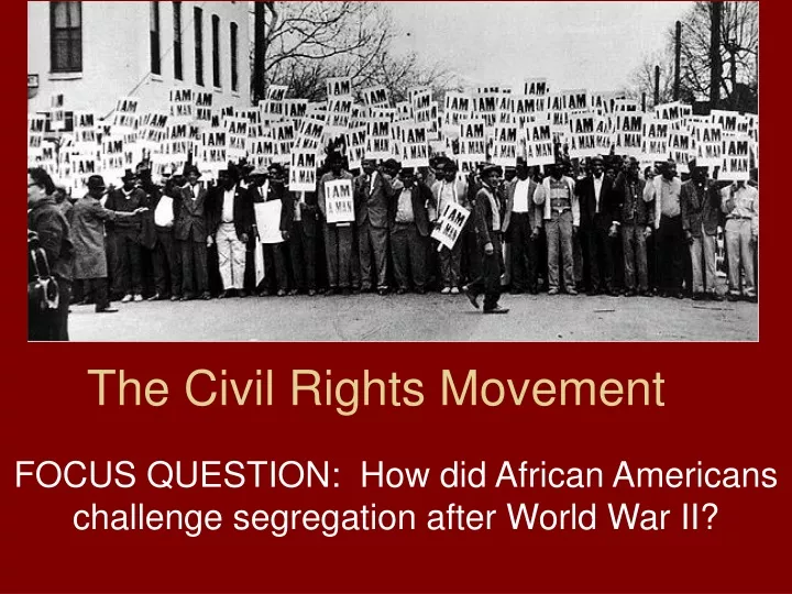 the civil rights movement