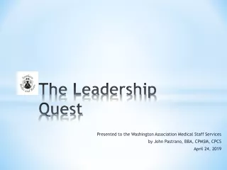 The Leadership Quest