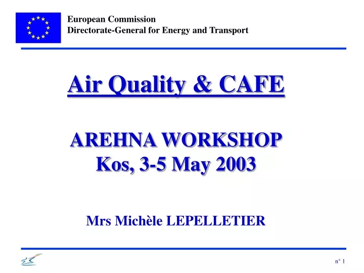 air quality cafe arehna workshop kos 3 5 may 2003