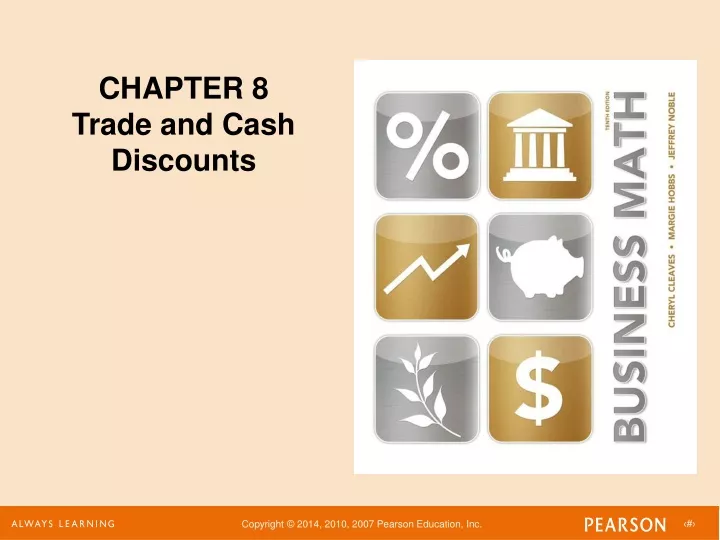 chapter 8 trade and cash discounts