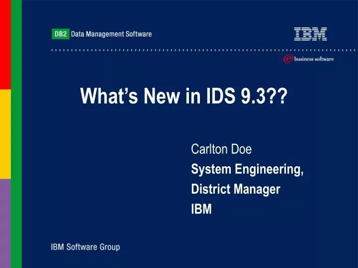 what s new in ids 9 3