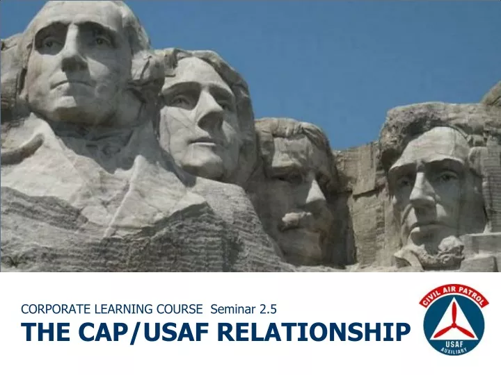 corporate learning course seminar 2 5 the cap usaf relationship