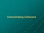Concentrating Solar Collectors: Types, Working Principles, and Economic Considerations - slide 1