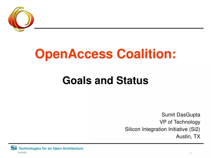 openaccess coalition goals and status