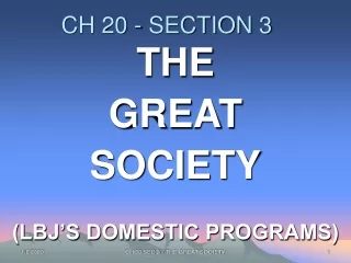 CH 20 - SECTION 3