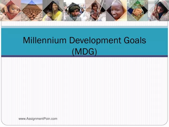 millennium development goals mdg