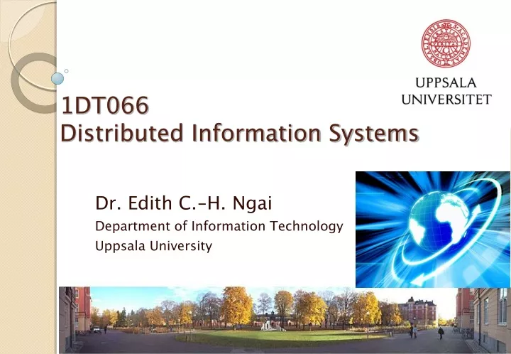 1dt066 distributed information systems