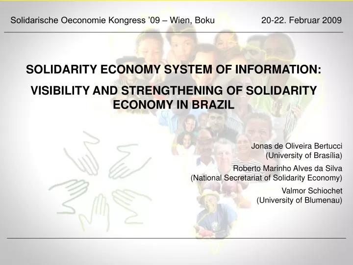 solidarische oeconomie kongress 09 wien boku