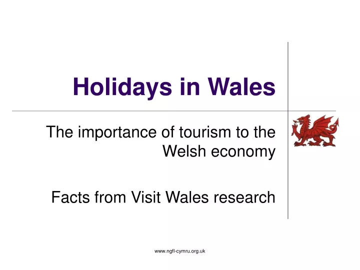 holidays in wales