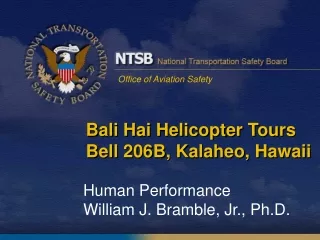 Bali Hai Helicopter Tours Bell 206B,  Kalaheo, Hawaii