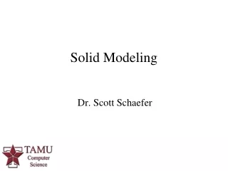 Solid Modeling