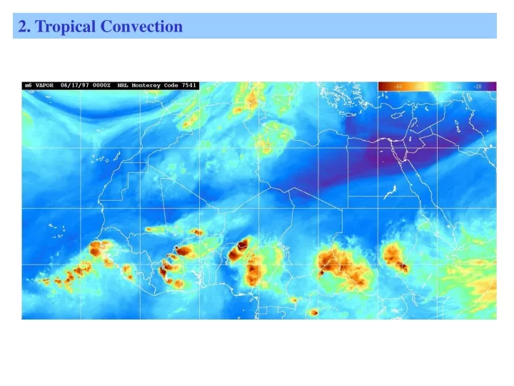 2 tropical convection