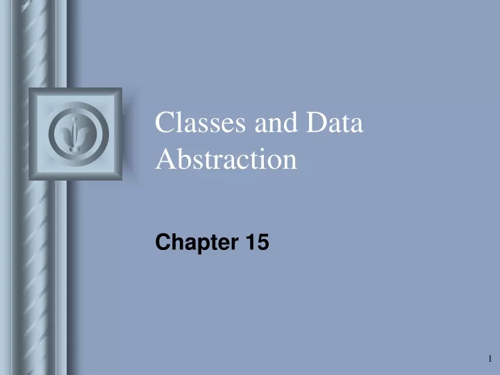 classes and data abstraction