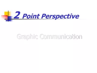 2  Point Perspective