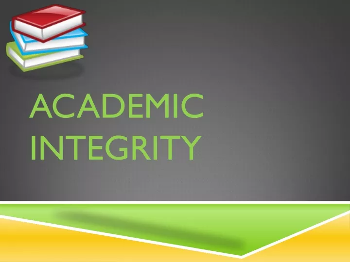 academic integrity