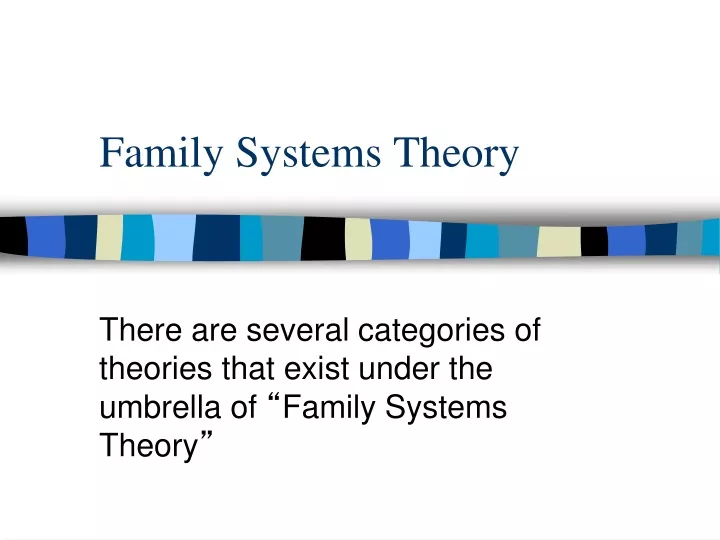 family systems theory