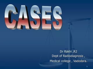Dr Rakhi ,R2   Dept of Radiodiagnosis , Medical college , Vadodara .