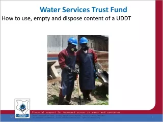 Water Services Trust Fund
