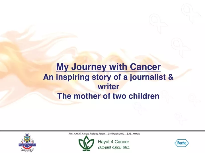 my journey with cancer an inspiring story