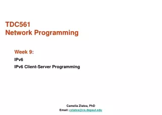 TDC561  Network Programming