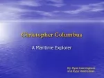 Christopher Columbus: A Renowned Maritime Explorer - slide 1