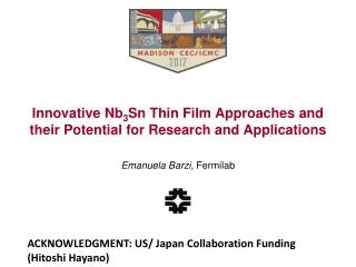 ACKNOWLEDGMENT: US/ Japan Collaboration Funding (Hitoshi Hayano)