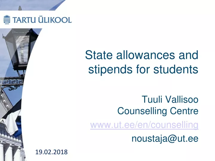 state allowances and stipends for students