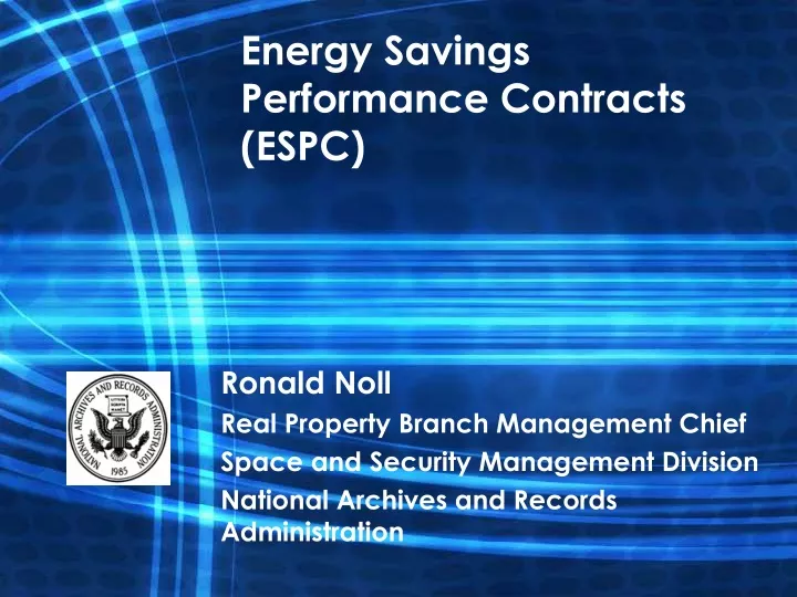 energy savings performance contracts espc