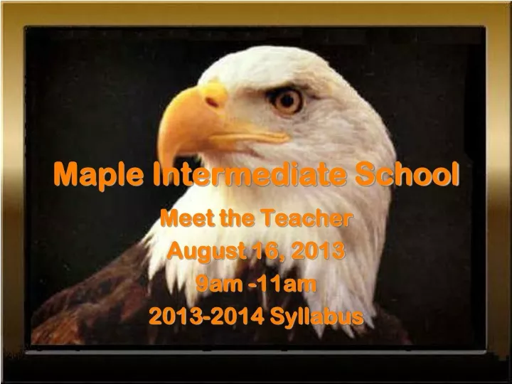 maple intermediate school