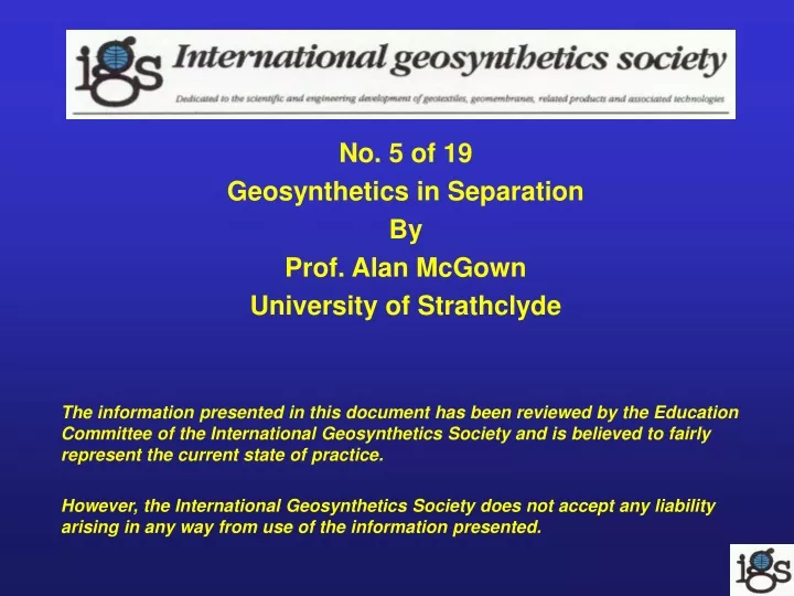 no 5 of 19 geosynthetics in separation by prof
