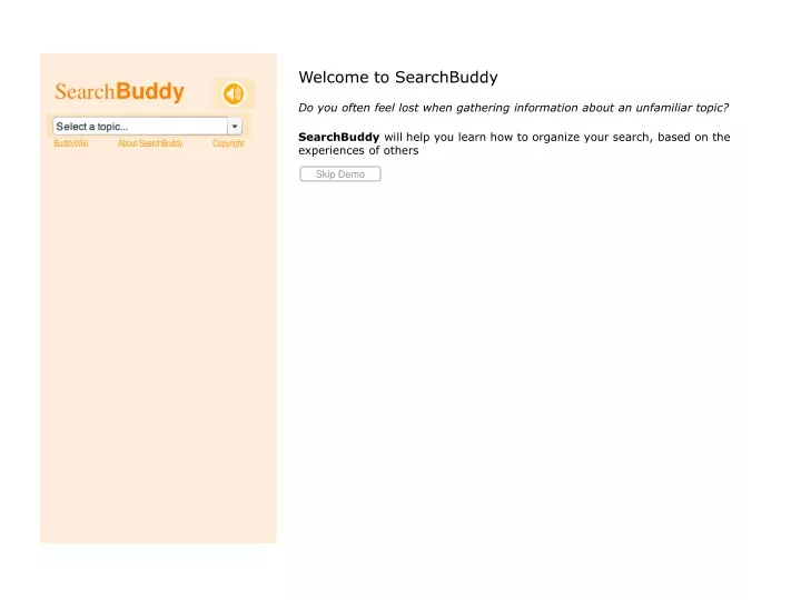 welcome to searchbuddy do you often feel lost