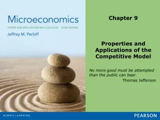 Chapter 9 Properties and Applications of the Competitive Model