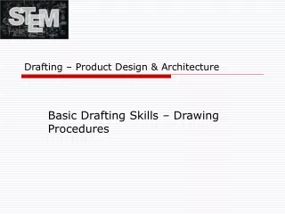 Drafting – Product Design &amp; Architecture