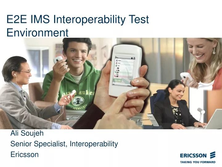 e2e ims interoperability test environment