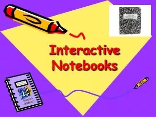 Interactive Notebooks