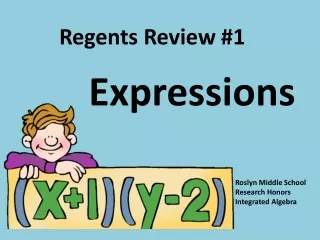 Regents Review #1