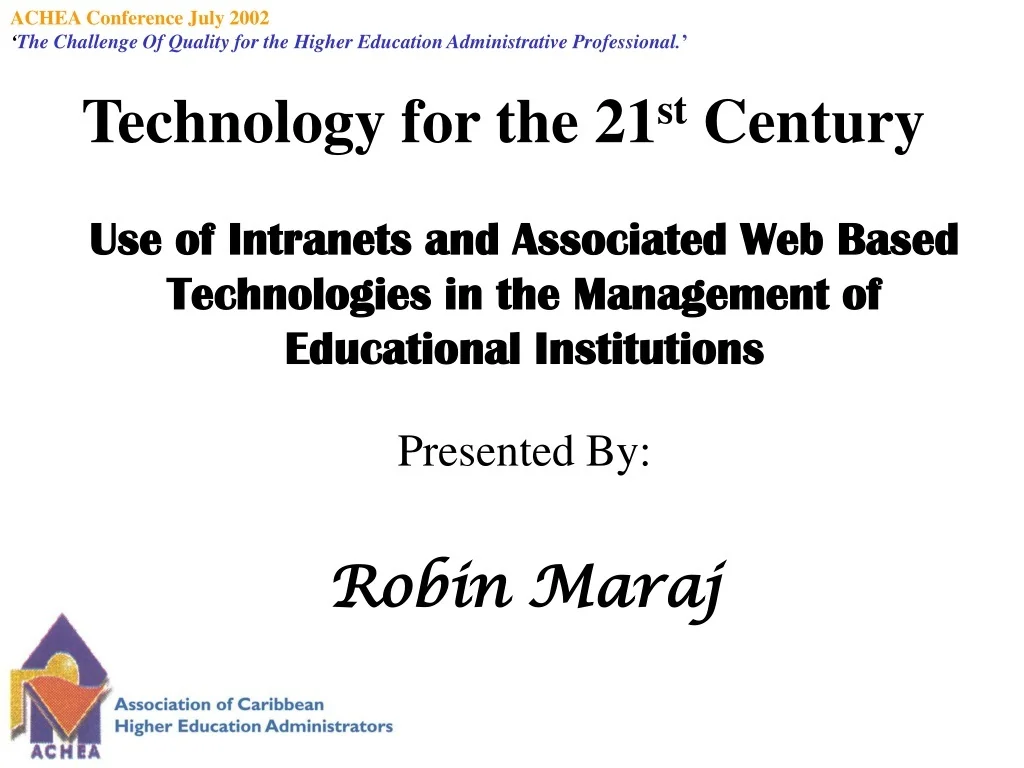 PPT - Technology for the 21 st Century PowerPoint Presentation, free ...